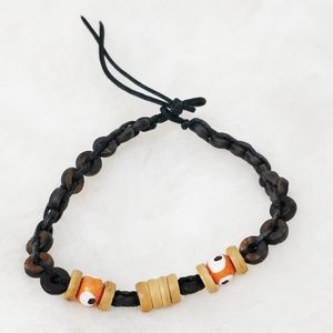 Handmade wooden bracelet from Tibet